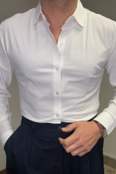 Camicia "no stiro"