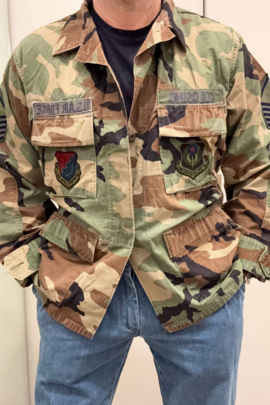 Giacca camouflage "tradizionale"  con patch