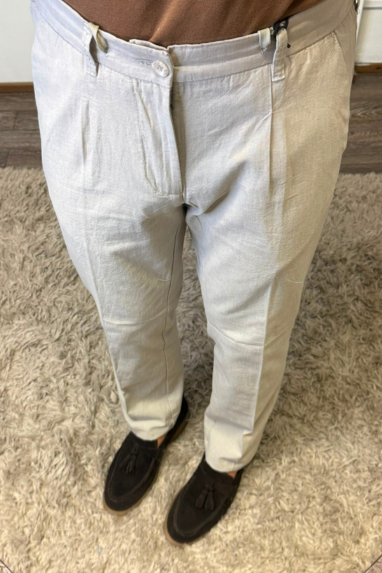Pantalone in lino