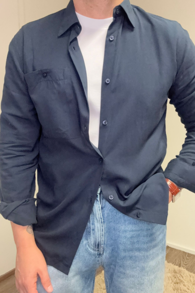 Camicia in viscosa