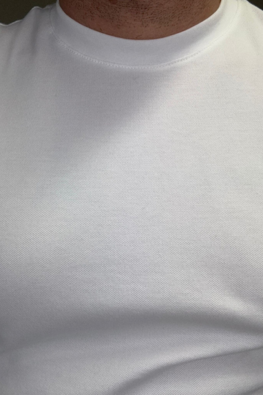 Maglia in cotone piquet