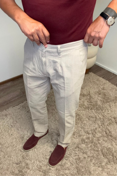 Pantalone in lino