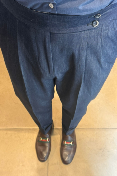 Pantalone sartoriale 100% cotone