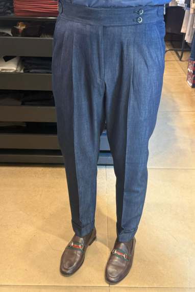 Pantalone sartoriale 100% cotone