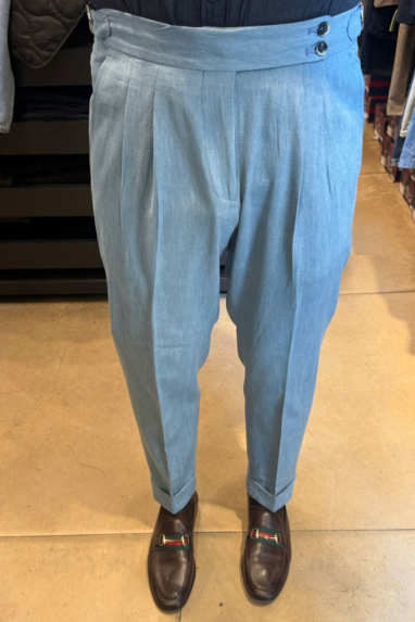 Pantalone sartoriale 100% cotone